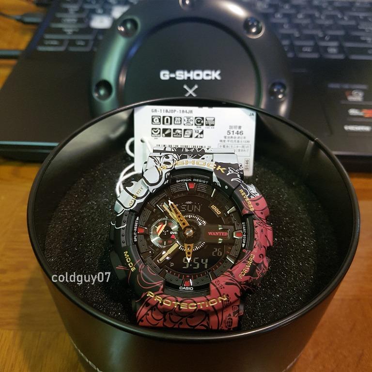 Casio G Shock Ga110jop 1a4jr One Piece Edition 2020 Men S Fashion Watches On Carousell