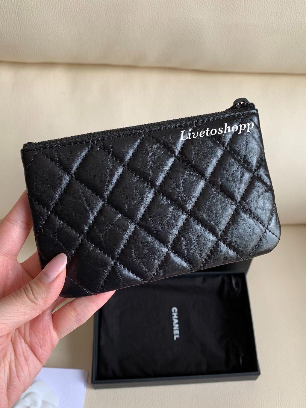 Chanel so black mini o case, Luxury, Bags & Wallets on Carousell