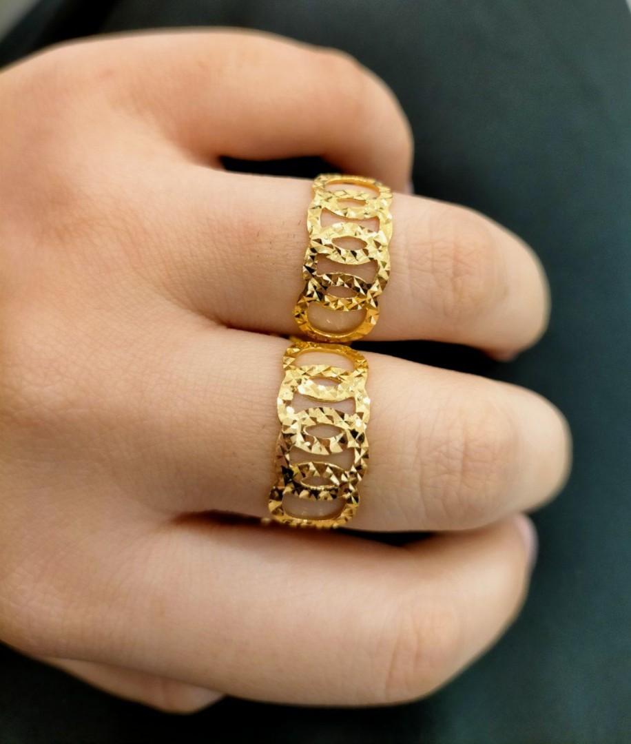 Cincin Audi Bajet Emas 916 Women S Fashion Jewellery On Carousell