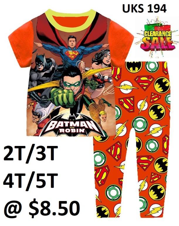 3t batman hotsell pajamas