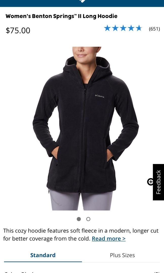 columbia long fleece
