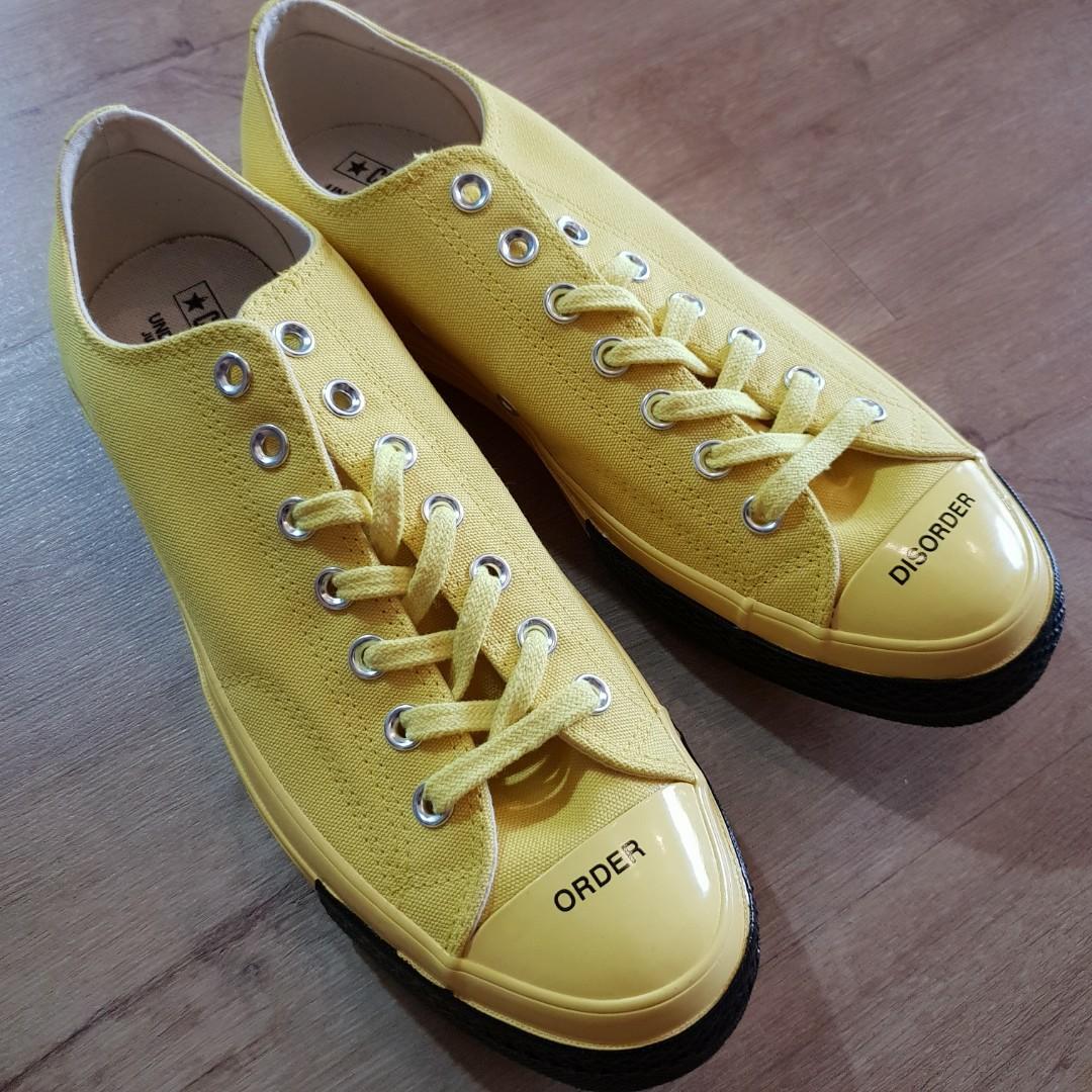 converse x undercover yellow