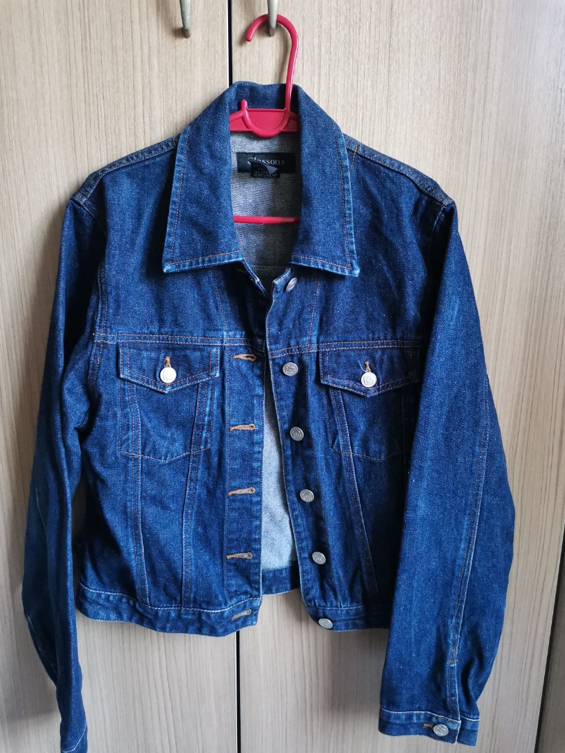 Denim Jacket Glassons, Women's Fashion, Coats, Jackets and Outerwear on