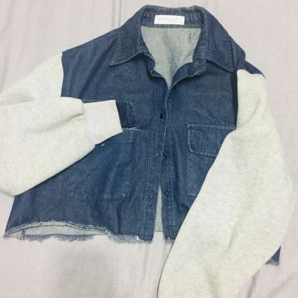 witchery moss denim jacket