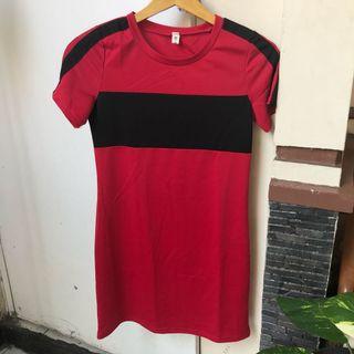 Dress merah