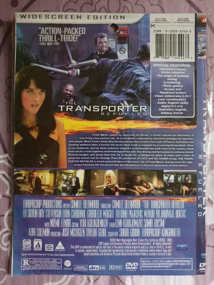 Ed Skrein - The Transporter Refueled DVD, TV & Home Appliances, TV