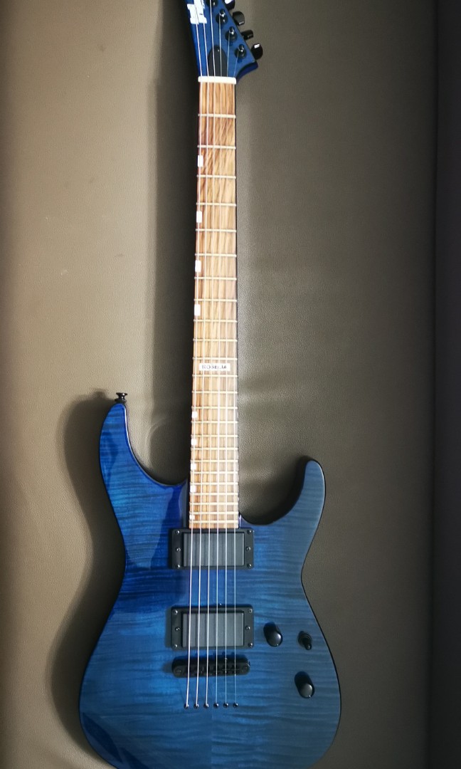 ESP x BanG Dream Roselia M-II Sayo Electric Guitar, Hobbies & Toys 