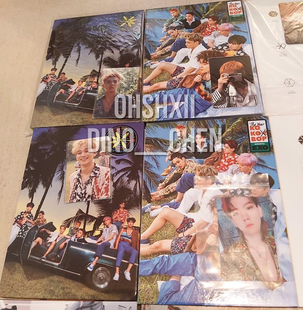 EXO Albums with PC (Category: K-Wave Merchandise) located in San Fernando. Submitted by dinochen921 (Listing ID 1023699440, Image 3). Description: WTS: ONHAND Unsealed Exo Albums With PC albums with Chen PCs- 500each the rest- 600each pm for more details..