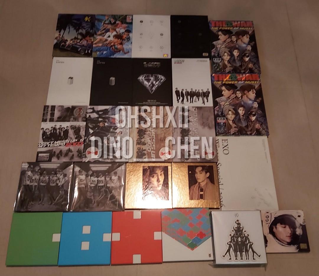 EXO Unsealed Albums (Category: CDs & DVDs) located in San Fernando. Submitted by dinochen921 (Listing ID 1023699122, Image 1). Description: WTS: ONHAND Unsealed Exo Albums Cd + Pb only 300 each pm for more details..