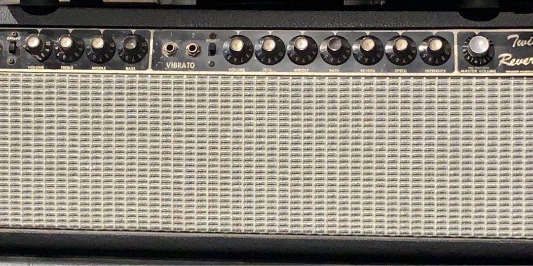 Fender twin shop amp head