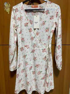 Floral Wrap Dress