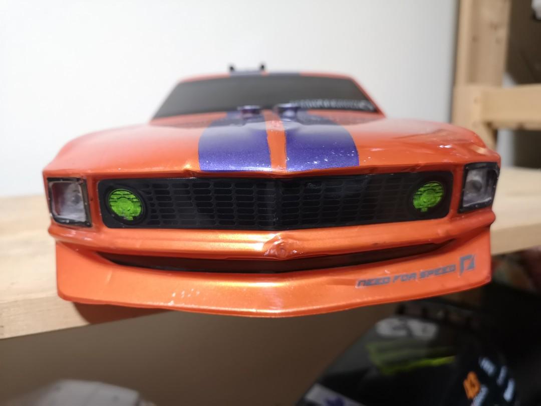 mustang rc body