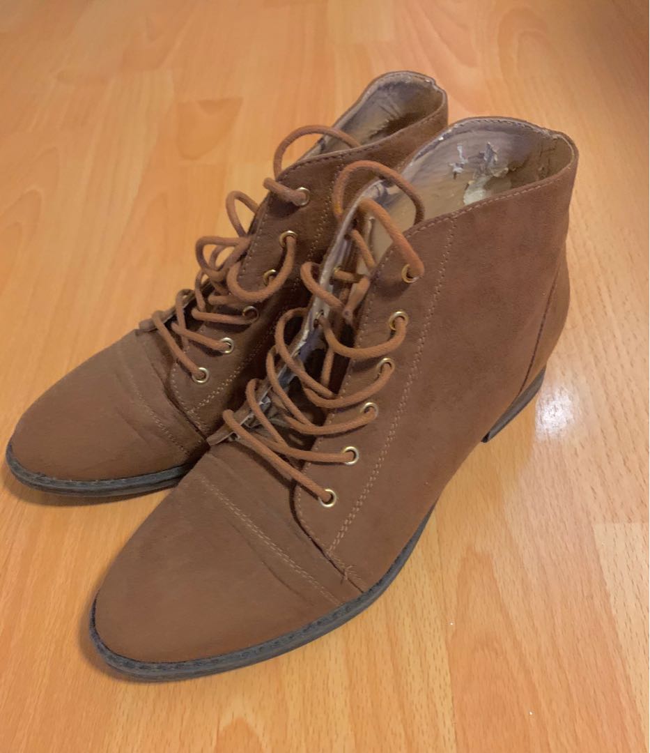Forever 21 brown boots Clearance