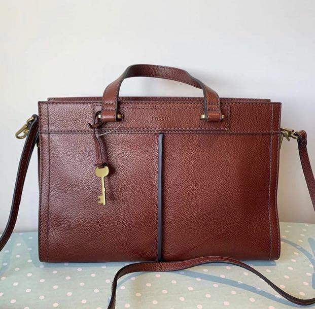 Fossil lauren satchel store