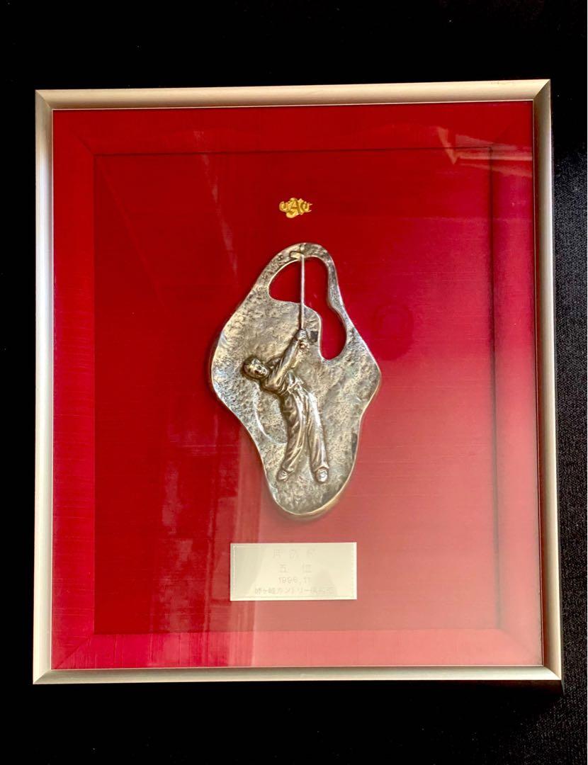 Framed 1996 Golf Metal Display (Category: Frames & Pictures) located in Paranaque City. Submitted by sfairyboutique (Listing ID 1023652716, Image 2). Description: Framed 1996 Golf Metal Display -Metal Frame, Glass Top Cover -L12in x H14 x T1.5inches 🧚‍♀️P1800.