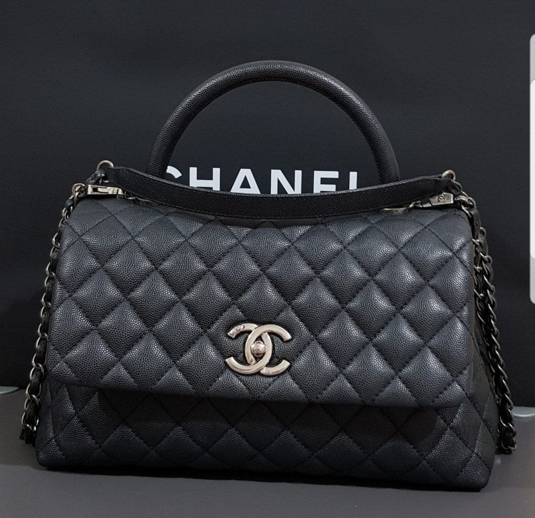 [FULL SET] Chanel Coco Handle 29cm, Luxury, Bags & Wallets on Carousell