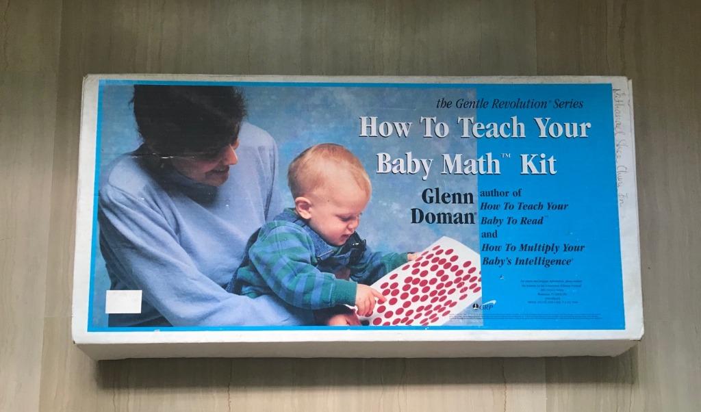 Glen Doman How To Teach Your Baby Math Kit Hobbies Toys Books Magazines Assessment Books On Carousell