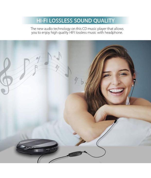 Gueray Portable CD Player ZL1903, Audio, Portable Music Players on