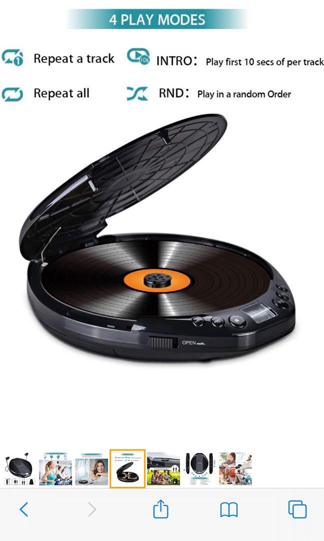 Gueray Portable CD Player ZL1903, Audio, Portable Music Players on