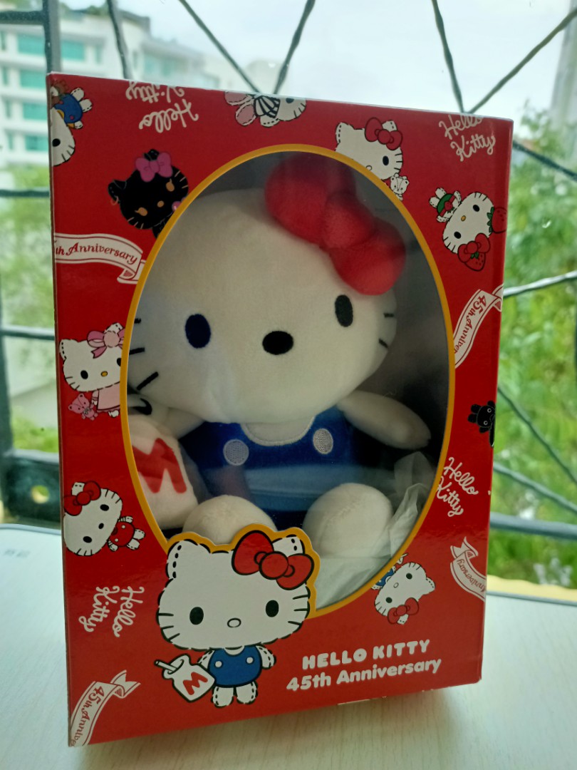 Hello Kitty 45th Anniversary Plush Top Hello Kitty 45th