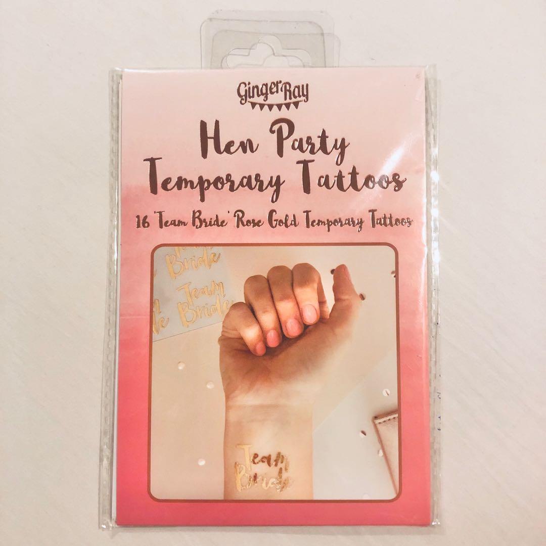 CUSTOM TEMPORARY TATTOOS, Party Favour, Birthdays, Events Tattoo, Hen  Parties £11.99 - PicClick UK