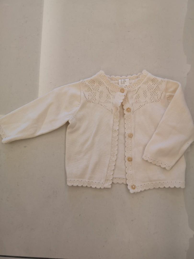 h&m baby girl cardigan