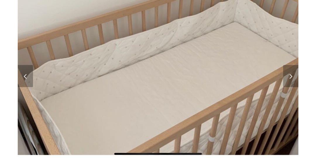 ikea cot bed bumper
