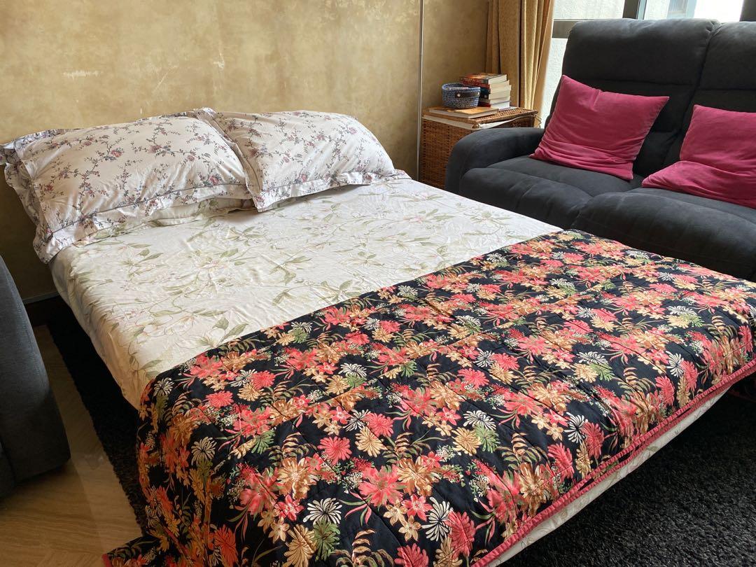 Ikea Lyksele Sofa Bed Good Condition Great Price Furniture Beds Mattresses On Carousell
