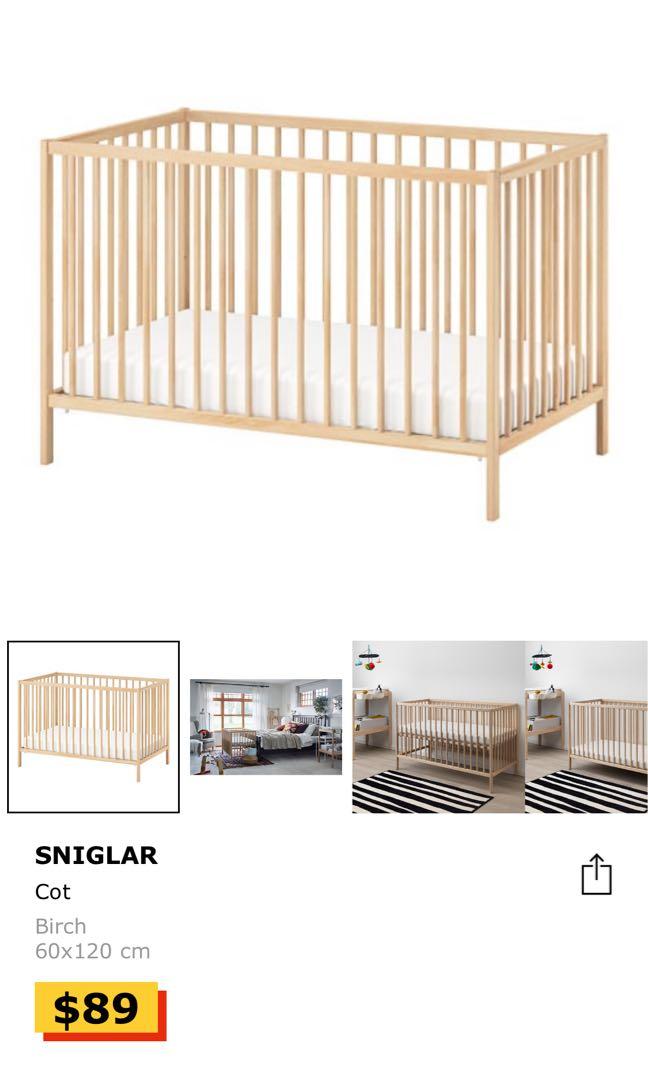 sniglar cot mattress