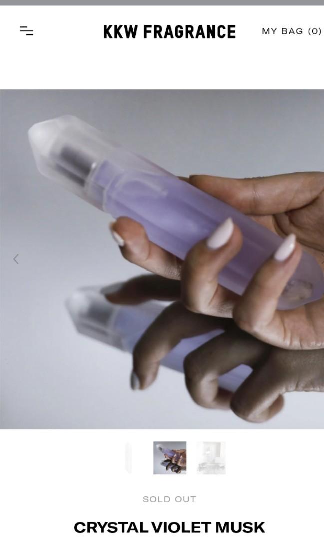 In stock KKW Fragrance crystal violet musk limited edition