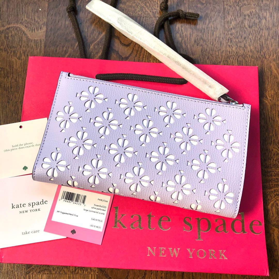 Kate spade frozen lilac hot sale wallet