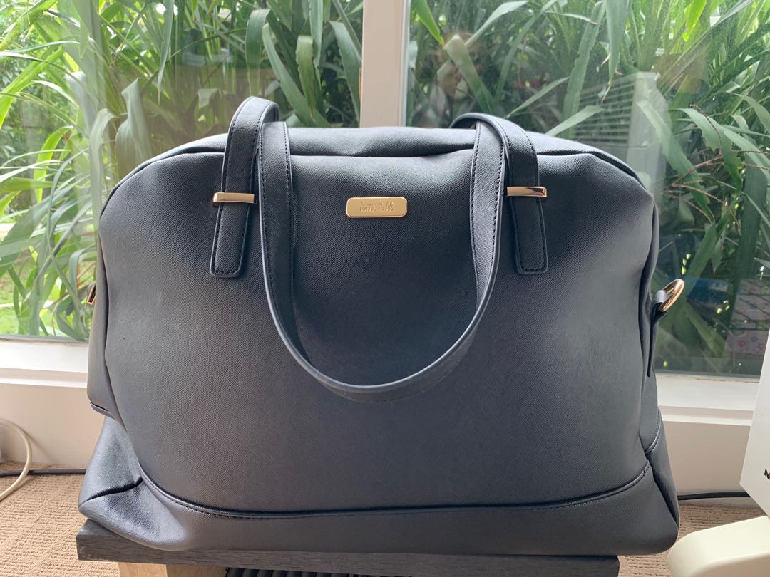 KATE HILL WEEKENDER BAG Black Women s Fashion Bags Wallets