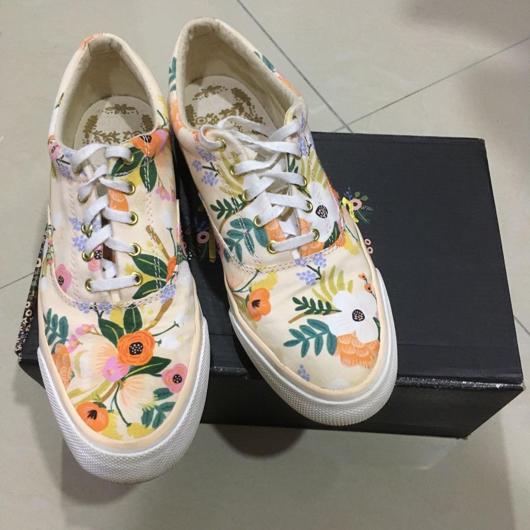 Keds x Rifle Paper Co. Anchor Floral Sneakers