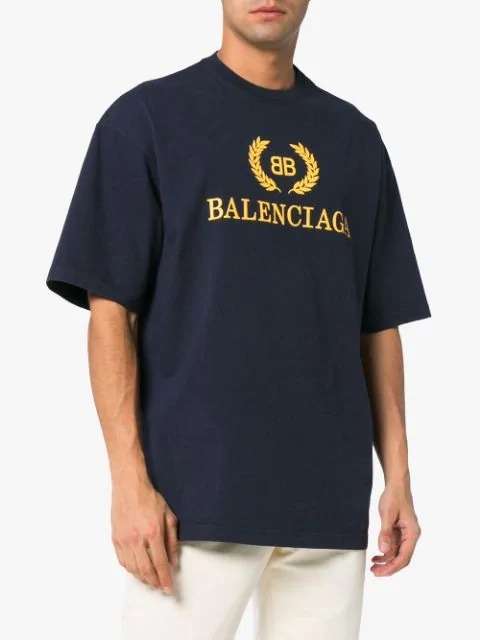 Limited Restock Balenciaga Gold Laurier Tee S.M Men s Fashion