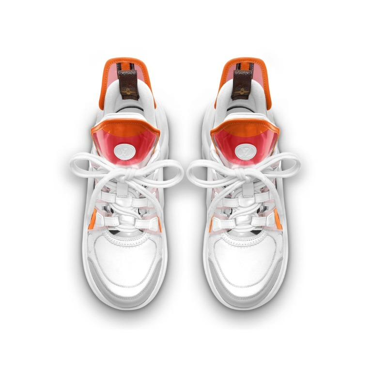 Louis Vuitton WMNS Archlight Sports Shoes White/Orange Marathon Running  Shoes (Women's), Fesyen Wanita, Sepatu di Carousell