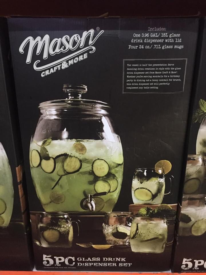 Mason water dispenser, TV & Home Appliances, Kitchen Appliances, Water