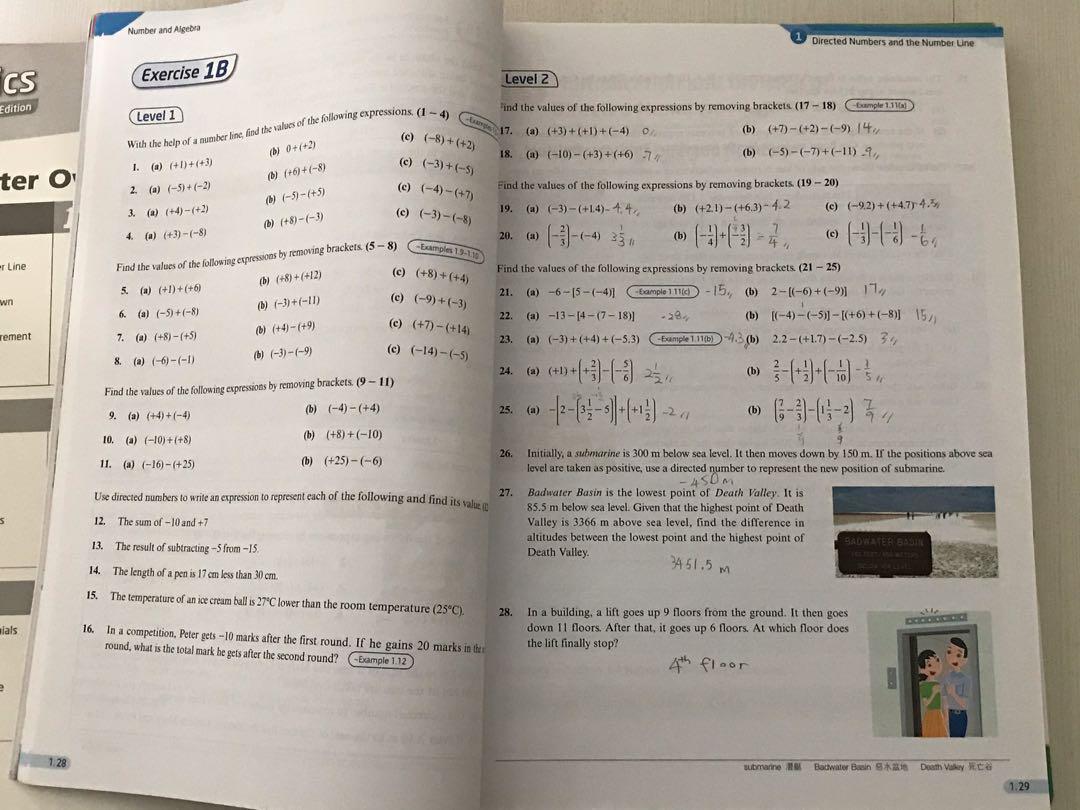 Mathematics in action 1A 1B, 教科書 - Carousell