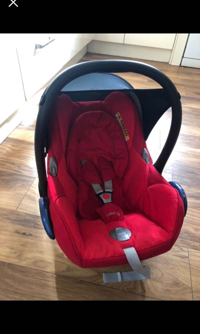 maxi cosi cabriofix robin red