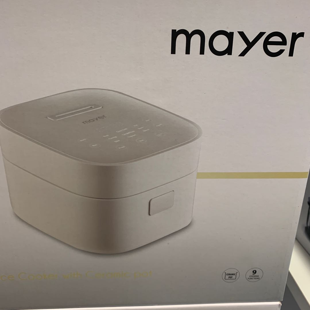Mayer ceramic pot rice cooker 5 cups, TV & Home Appliances, Kitchen Appliances, Cookers on Carousell