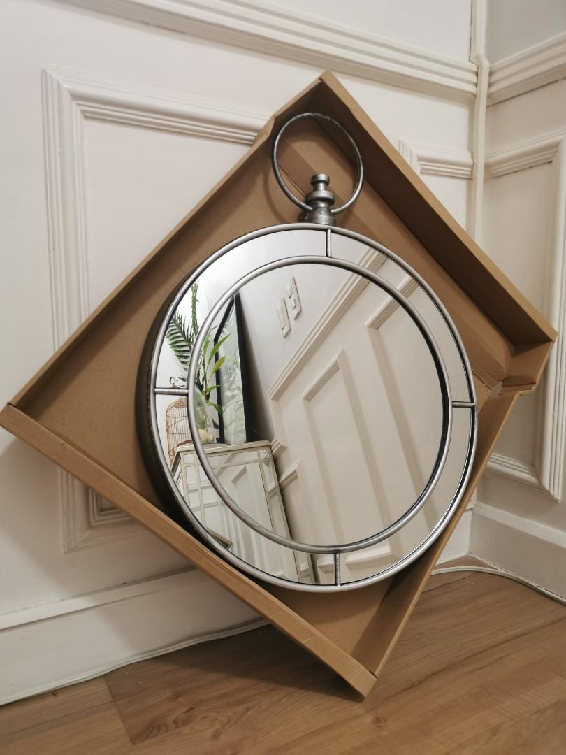Modern Farmhouse Wall Mirror Home Furniture Home Tools And