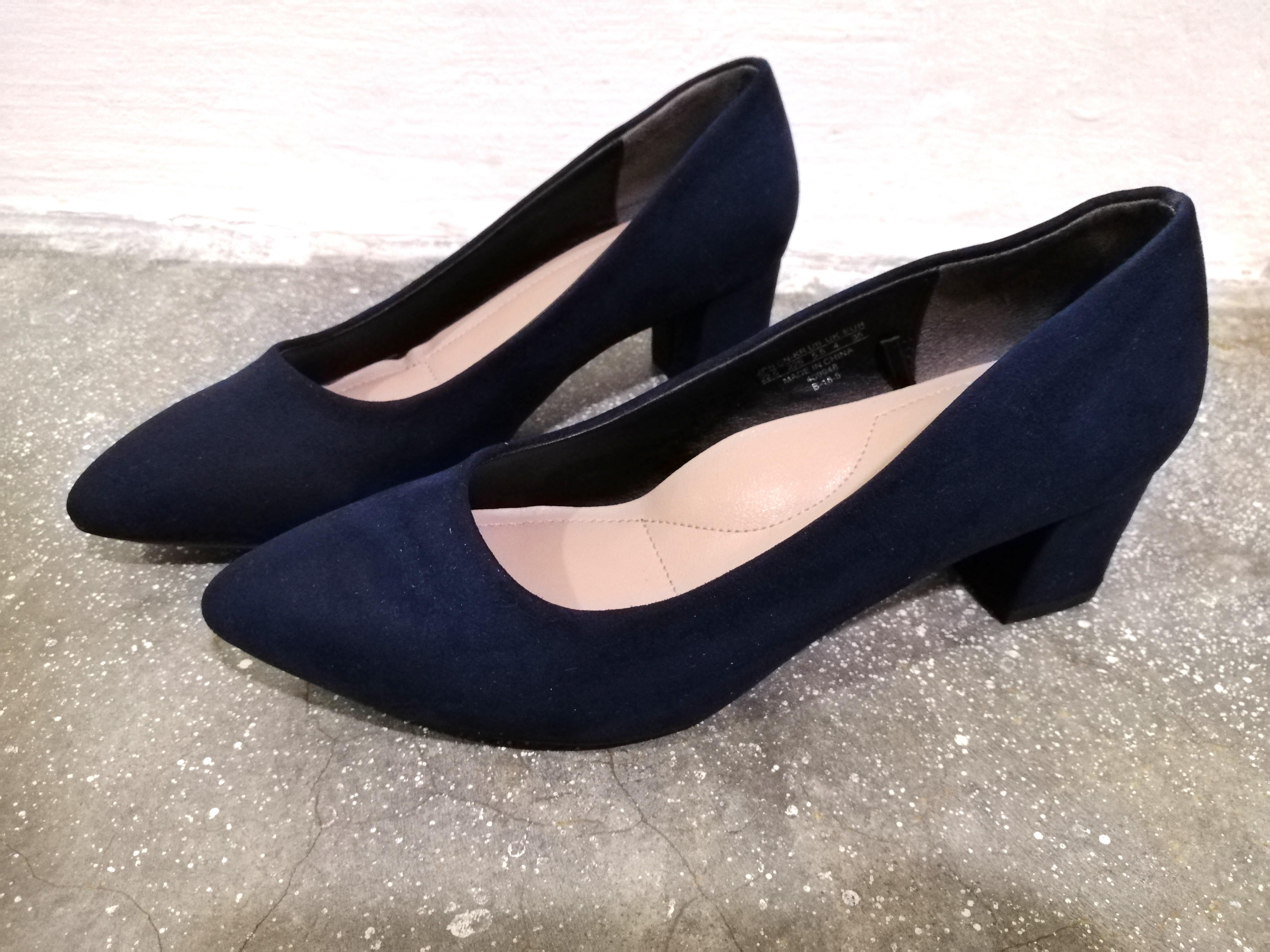 womens blue heels
