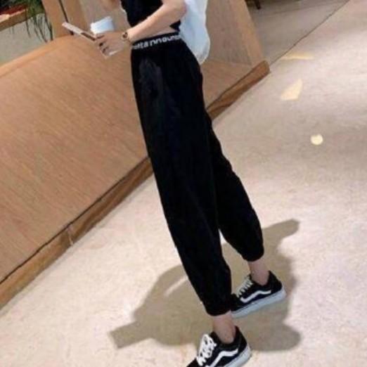 Korean Fashion Women Pants Sports Jogger Harem Long Trousers Sport