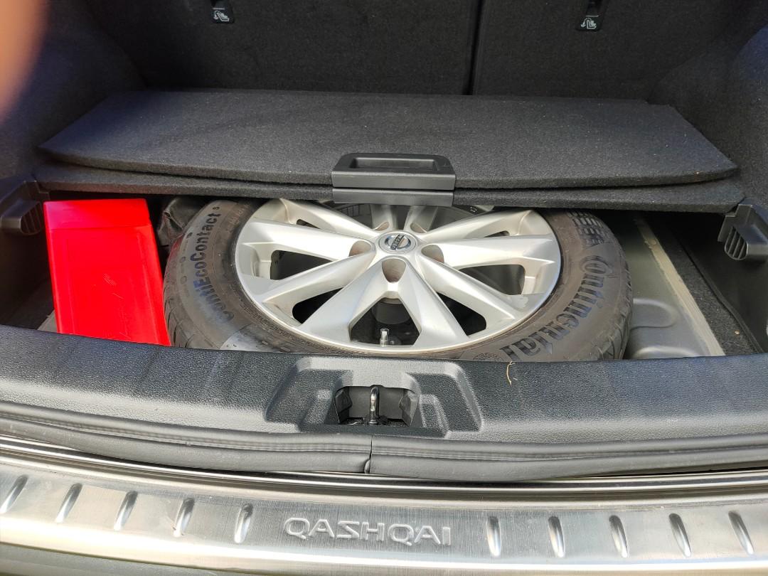 Space saver wheel for store nissan qashqai 2017
