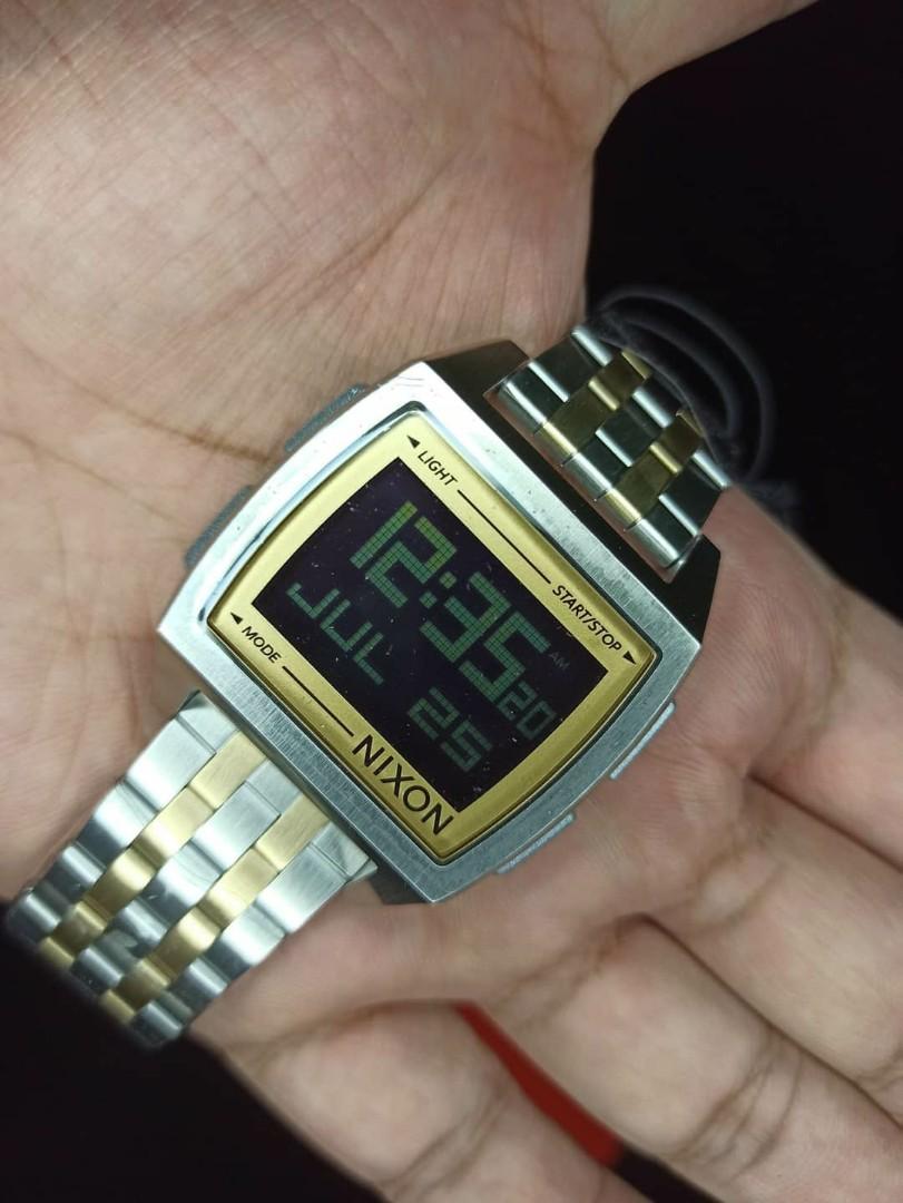 Nixon base silver on sale