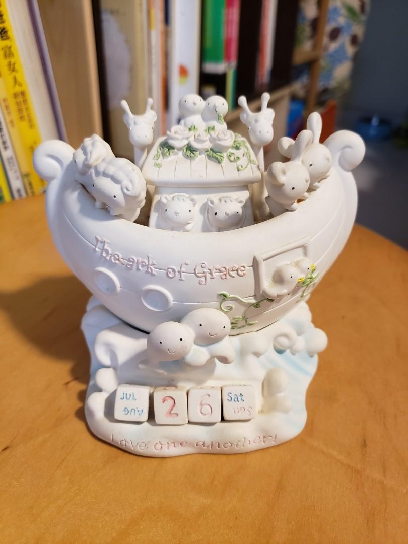 Noah #39 s Ark Calendar 萬年曆 興趣及遊戲 收藏品及紀念品 古董收藏 Carousell
