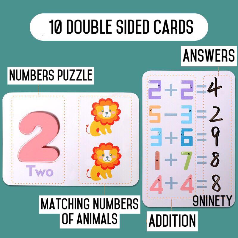 Number Learning Kit Numbers learning kit, Hobbies & Toys, Toys & Games on Carousell