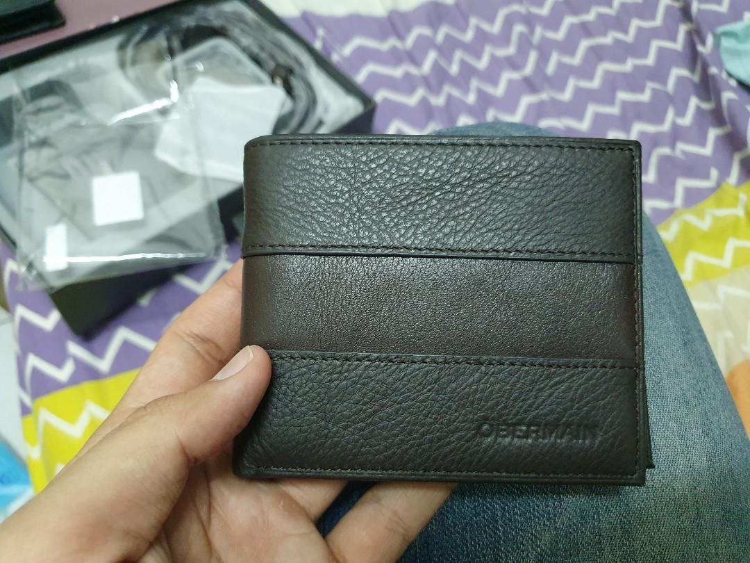 Obermain Men s Leather Wallet