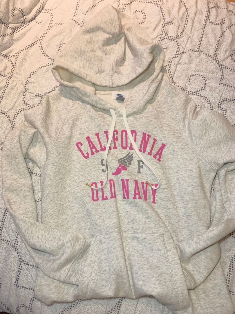old navy gray sweatshirt
