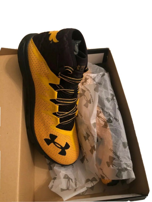Under armour the rock delta black yellow deals