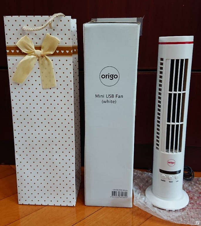 Origo Mini USB Fan 迷你座枱 USB 風扇, 傢俬＆家居, 園藝, 軟管和澆水裝置 Carousell